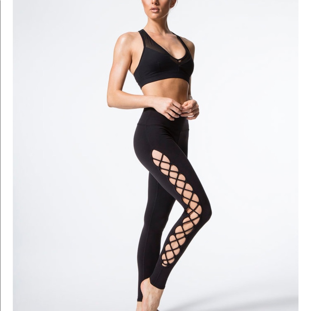 Alo Yoga Interlace Leggings - Black